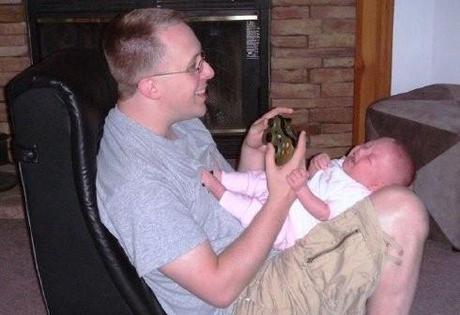 Padres dando ejemplo