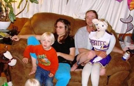 Padres dando ejemplo