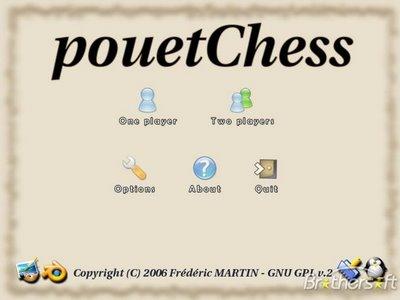 PouetChess juego de ajedrez de buen aspecto y con muy buenos gráficos en 3D.