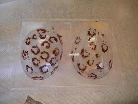 Huevo de pascua Animal print (leopardo)