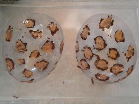 Huevo de pascua Animal print (leopardo)