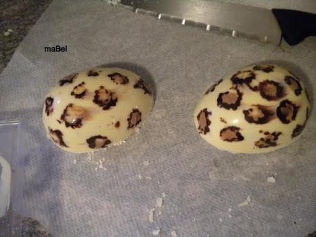 Huevo de pascua Animal print (leopardo)