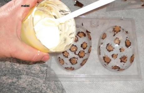 Huevo de pascua Animal print (leopardo)