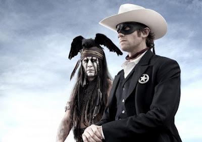 Primer imagen de Depp y Hammer como Toro y el Llanero