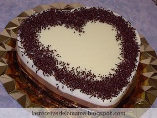 Tarta tres chocolates
