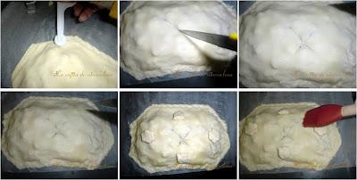 Empanada de bacalao con mermelada de cebolla