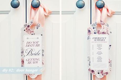 Carteles do not disturb para bodas