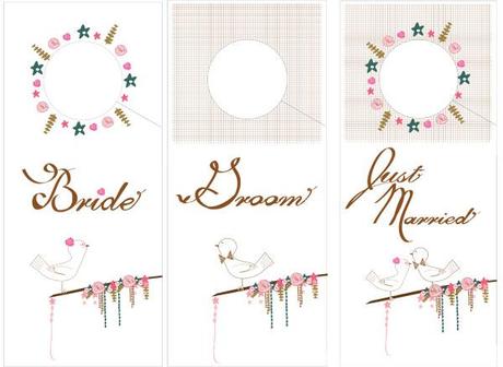 Carteles do not disturb para bodas