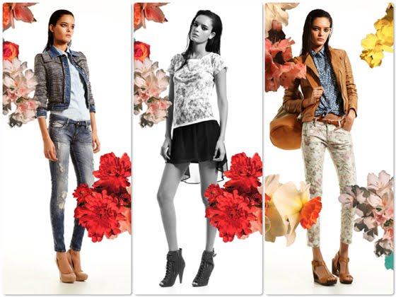 Lookbook de Stradivarius para marzo. Explosión de flores