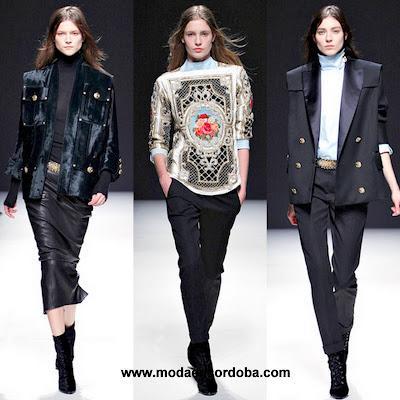 Moda y Tendencia Invierno 2012/2013.Balmain by Olivier Rousteing.