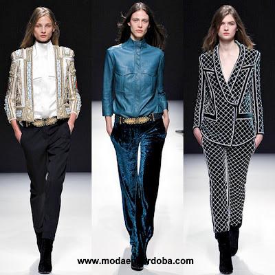 Moda y Tendencia Invierno 2012/2013.Balmain by Olivier Rousteing.