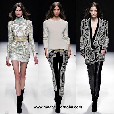 Moda y Tendencia Invierno 2012/2013.Balmain by Olivier Rousteing.