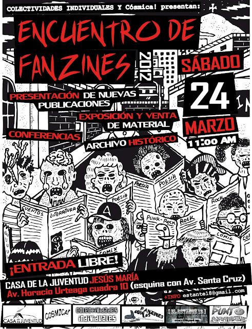 Encuentro de Fanzines - 24 de Marzo