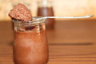 Mousse de chocolate a la naranja y nuez moscada