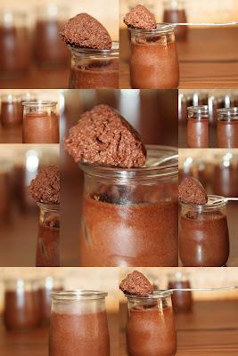 Mousse de chocolate a la naranja y nuez moscada