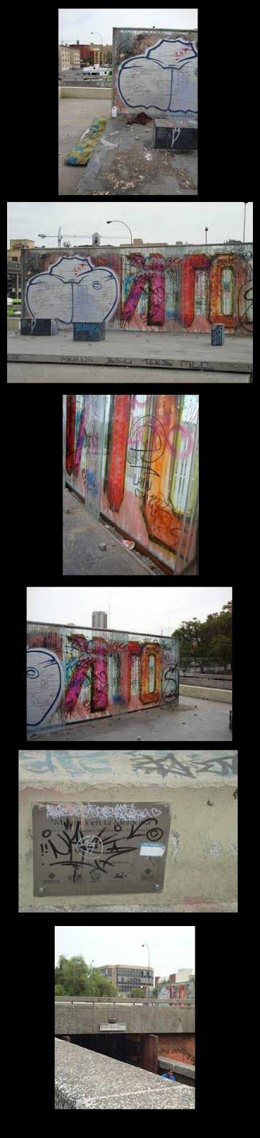 Monumento de las Mujeres en el Día de la Mujer.