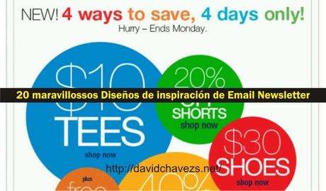 Hosted by imgur.com 20 maravillossos Diseños de inspiración de Email Newsletter