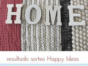 Resultado sorteo Happy Ideas