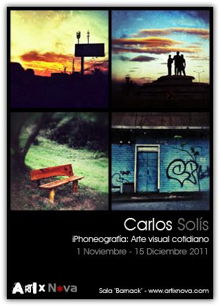 Cartel exposición Carlos Solis