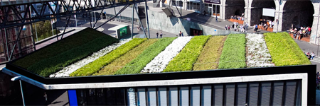 Metro de Laussane, estación de Flon Metro de Laussane, estación de Flon