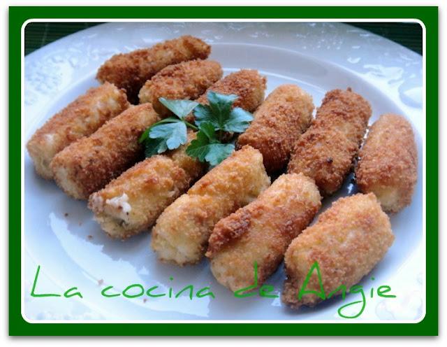 CROQUETAS DE JAMÓN Y HUEVO