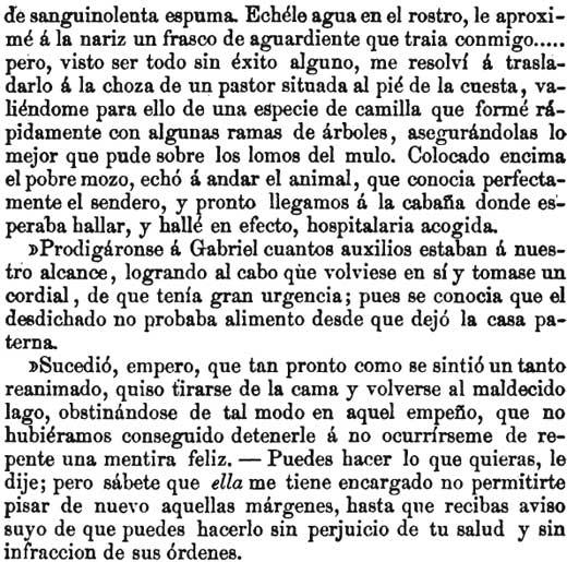 La ondina del lago azul (VI parte)