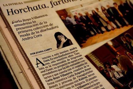 Desfilando para Andra Cora Desfilando para Andra Cora