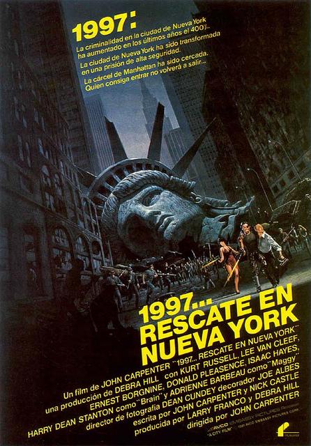 Mis carteles favoritos: `1997: Rescate en Nueva York´