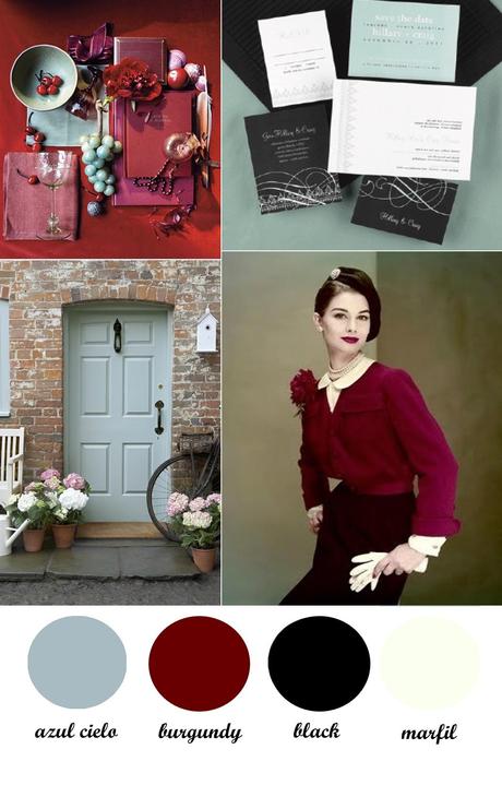 Colour Board-27. Burgund dream