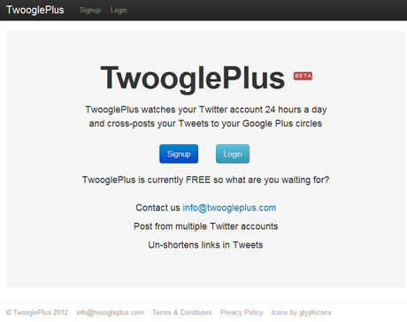 twooglesplus Cómo Publicar tus Tweets en Google+ de Forma Automática