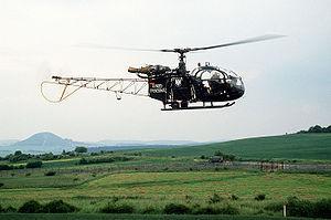 helicóptero Aérospatiale Alouette II