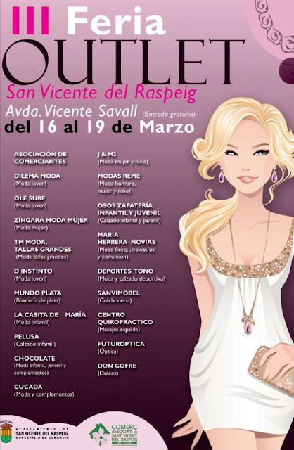 San Vicente del Raspeig. III Feria Outlet 2012 y I Ruta de la Tapa, de Tapeo por San Vicente