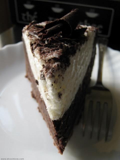 Tarta de nata y chocolate al estilo Missisippi