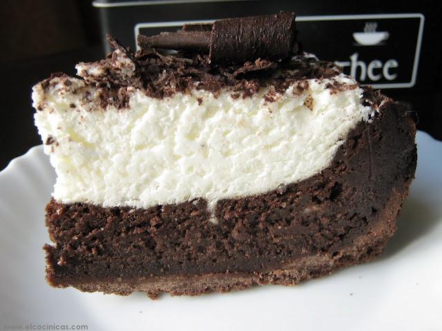 Tarta de nata y chocolate al estilo Missisippi