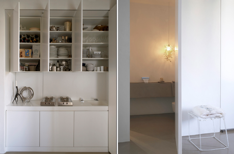 Enlucido de yeso. Altos muros.