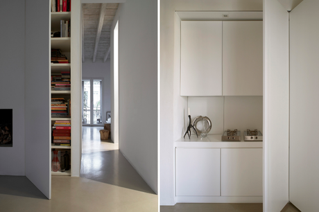 Enlucido de yeso. Altos muros.