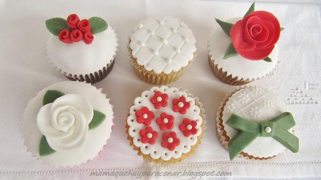 CUPCAKES DE FONDANT