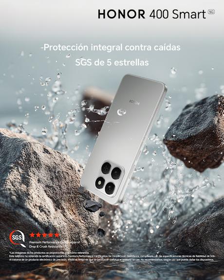 Resiste, responde, continúa, así vive el HONOR 400 Smart