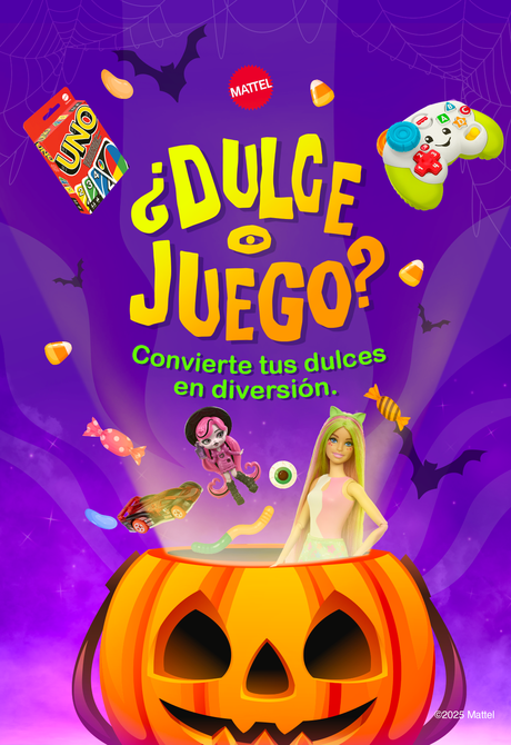 Mattel lanza “¿Dulce o Juego?”: una nueva tradición de Halloween que invita a las familias a cambiar dulces por juguetes