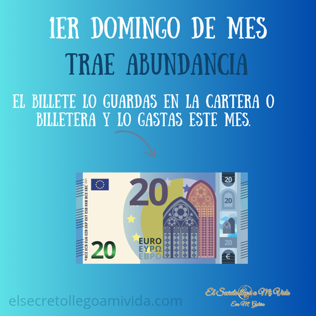 ✨Ritual Abundancia primer domingo de mes