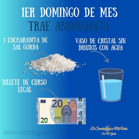 ✨Ritual Abundancia primer domingo de mes