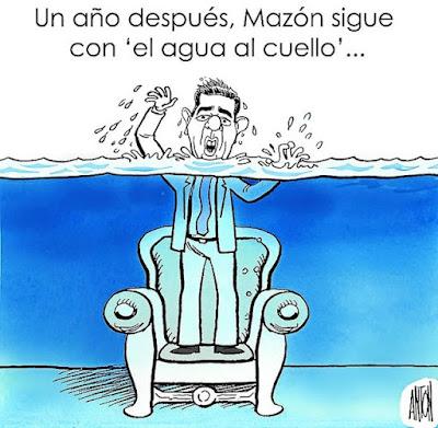 Un año después..., miles de valencianos insisten en la dimisión de Mazón.