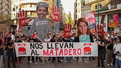 Un año después..., miles de valencianos insisten en la dimisión de Mazón.