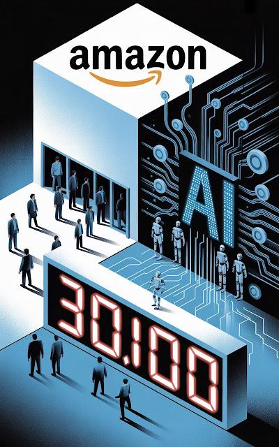 Amazon acelera su transformación digital: la automatización con IA impulsa un recorte de 30.000 empleos corporativos