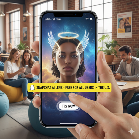 Snapchat impulsa su apuesta por la inteligencia artificial con el lanzamiento global de su Lente Imagine