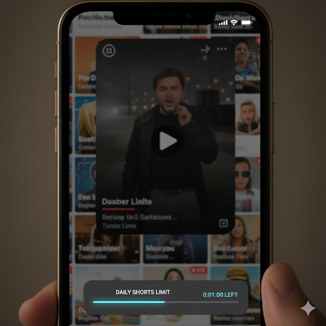 YouTube introduce un temporizador para frenar el consumo excesivo de Shorts