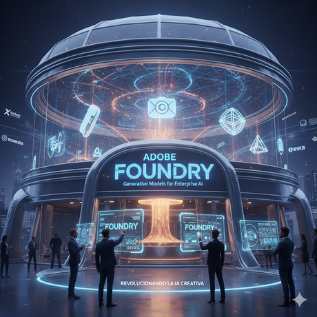 Adobe revoluciona la IA creativa con Foundry, su nueva fundición de modelos generativos personalizados para empresas Adobe revoluciona la IA creativa con Foundry, su nueva fundición de modelos generativos personalizados para empresas