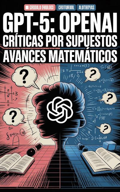 GPT-5 y la polémica matemática: entre el mito del genio artificial y la realidad de los algoritmos