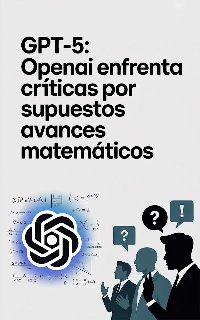 GPT-5 y la polémica matemática: entre el mito del genio artificial y la realidad de los algoritmos