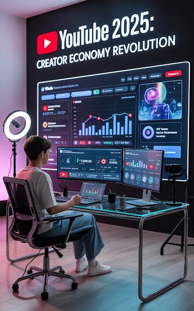 Monetización en YouTube 2025: los creadores reinventan la economía del contenido Monetización en YouTube 2025: los creadores reinventan la economía del contenido